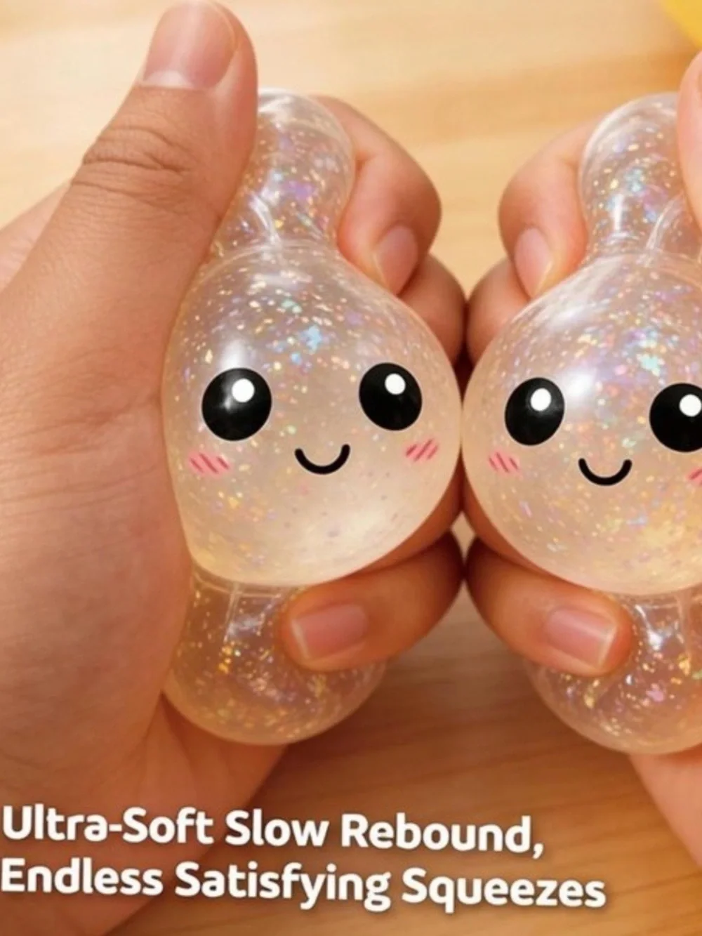 Mystery Dumpling Color-Change Squishy T- Assorted Bright Colors one big dumpling